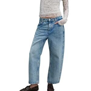 We The Free Women's 26 Sweet Dreams Deep Trance Dropped Boyfriend Jeans